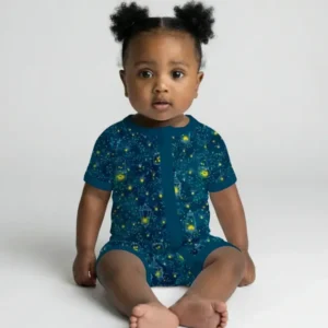 Firefly Evening Forest Bamboo Shorty Zippy