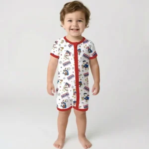 Patriotic Goose Celebrating 250 Years Bamboo Shorty Zippy