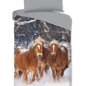 Kinderbettwäsche Happy horses Bettwäsche-Set