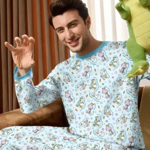 Easter Silly Goose Bamboo Men's Pajama Set