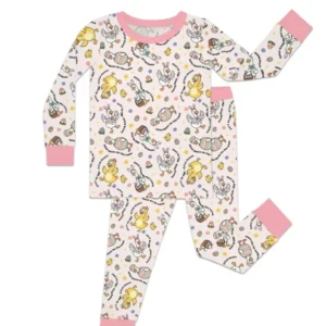 Easter Goose Family Matching Bamboo Two Piece Long Sleeve Pajama Set
