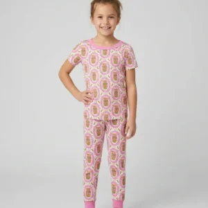 Pickle Coquette Bamboo Two Piece Short Sleeve Pajama Set