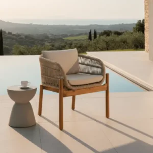 2er Set - Gartenstuhl Sorrento aus Akazienholz