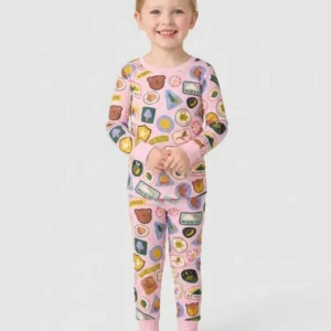 Little Explorer Bamboo Two Piece Long Sleeve Pajama Set
