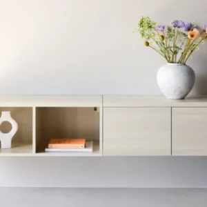 TV-Lowboard Skagen Whitewash – Helles skandinavisches Design