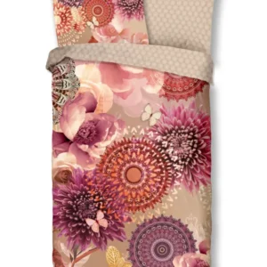 Hip Satin Duvet Cover "Espen" - Multi - Rits