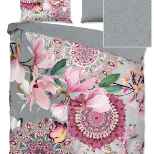 Hip Flanellen Duvet Cover "Inaya" - Multi - Dubbele instopflap