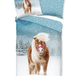 Guten Morgen Flanellen Children's Cupbed Cover "Sweet" - Multi - Rits