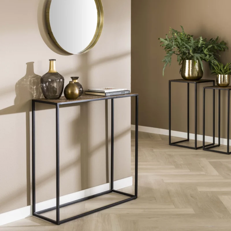 Konsolentisch Metallic / Antikbronze