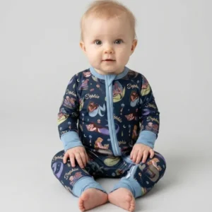 Mermaid Reads Bamboo Convertible Zippy
