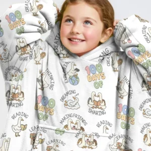 100 Days Of... Wearable Bamboo Blanket Hoodie