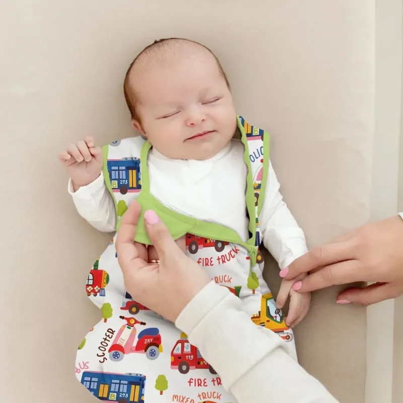 Beep Beep Adventure Bamboo Sleep Bag