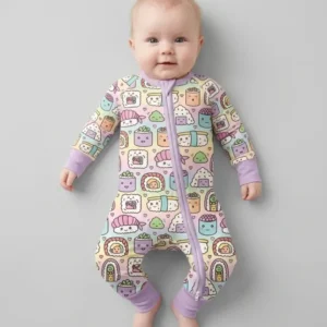 Kawaii Sushi Bamboo Convertible Zippy