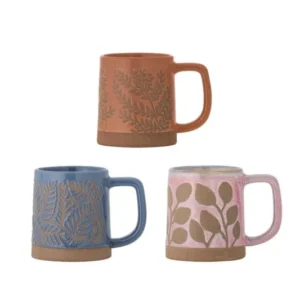 Becher Opéra - aus Steingut gefertigt / 3er Set