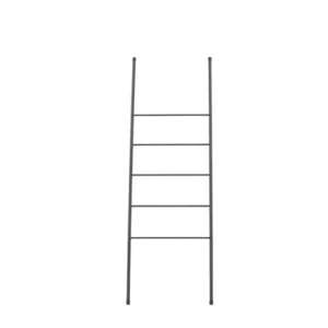 Handtuchleiter / Garderobe Lazaro – Minimalistisches Design in Schwarz
