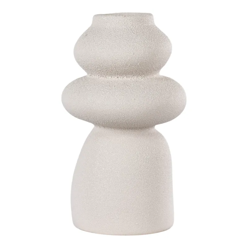 Vase „Serona“ – Keramik in Beige