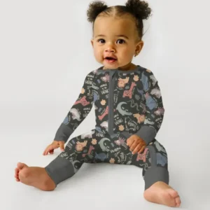 Funny African Animals Bamboo Convertible Zippy