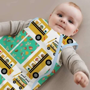 School Bus Adventures Bamboo Sleep Bag