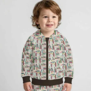 Bookworm Adventures Bamboo Zip Hoodie