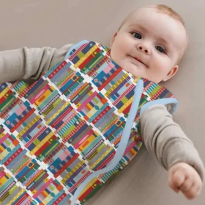 Rainbow Bookshelf Bamboo Sleep Bag