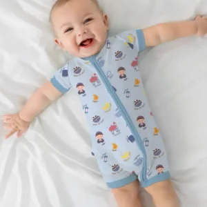 Cute Ramadhan Mubarak Bamboo Shorty Zippy