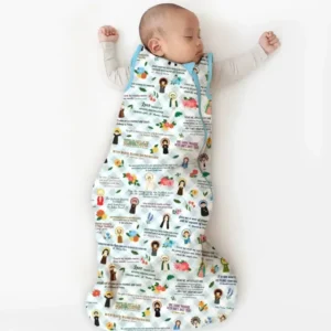Catholic Saint Quotes Bamboo Sleep Bag