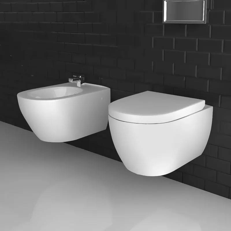 Hänge WC DIAMOND 7101 & Hänge Bidet DIAMOND 7200