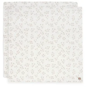 Hydrofiele Doek Large 115x115cm - Leafy Dreams - 2 Stuks