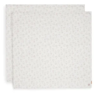 Hydrofiele Doek Large 115x115cm Nijntje Moments - Light Terra - 2 Stuks