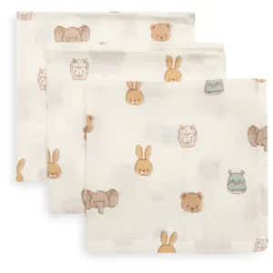 Hydrofiel Monddoekje 31x31cm - Jollies - 3 Stuks