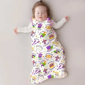 Mardi Gras Family Matching Bamboo Sleep Bag