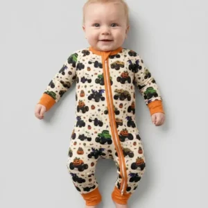 Spooky Monster Truck Bamboo Convertible Zippy
