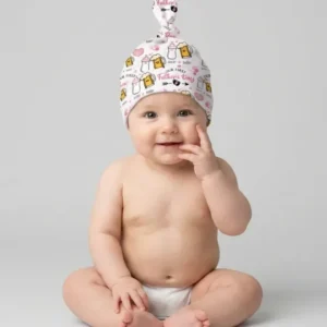 Custom Name First Father's Day Drink Bamboo Knotted Hat