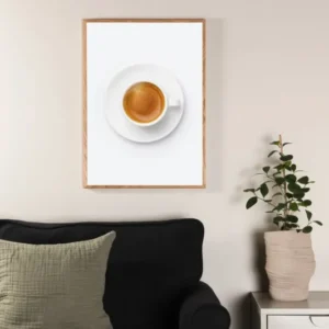 Poster Espresso aus hochwertigem Papier