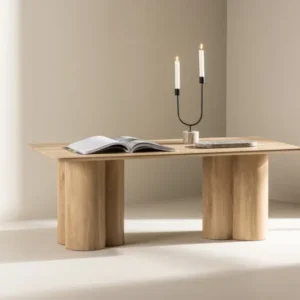 Couchtisch Aerona - in Holzoptik