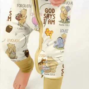 God Says I Am – Little Blessings Bamboo Convertible Zippy