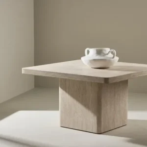 Couchtisch Nemo Big - mit beigem Muster