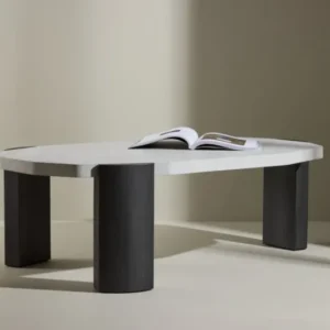 Couchtisch Rovena - mit 3 Beinen