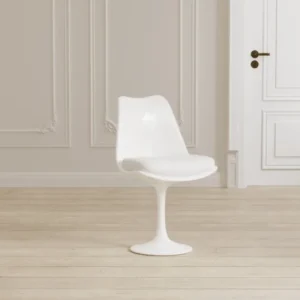 2er Set - Stuhl Xavion mit weißer Sitzschale