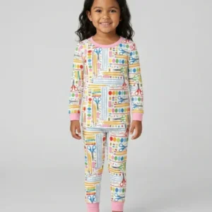 Craft Corner Bamboo Two Piece Long Sleeve Pajama Set