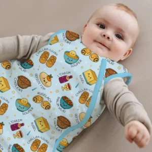 Shabbat Shalom Bamboo Sleep Bag