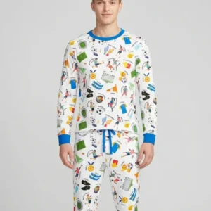 Soccer Fever All About The Game Bamboo Men's Pajama Set