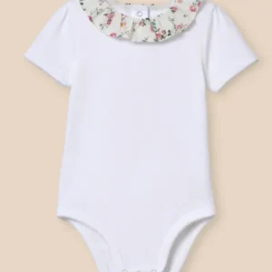 Body aus Liberty-Stoff, Baby - Biologische Baumwolle