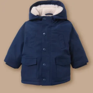 Gefütterte Sherpa-Parka für Babys