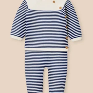Set aus Strick, Baby - Bio-Baumwolle