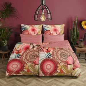 Hip Satin Duvet Cover "Jimena" - Multi - Rits