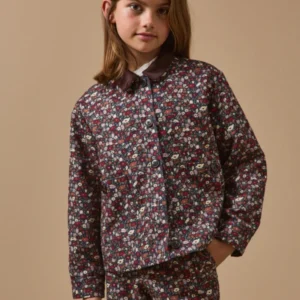 Mädchenjacke « Petal & Daisy » – Made with Liberty® Fabrics
