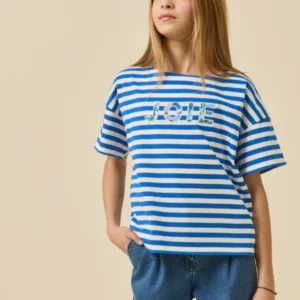 Mädchen T-Shirt mit Schriftzug – Kollektion « Junior »