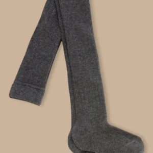 Mädchen-Strumpfhose aus Rippstrick