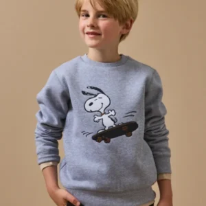 Kinder-Sweatshirt Cyrillus X PEANUTS™ – Snoopy Kollektion